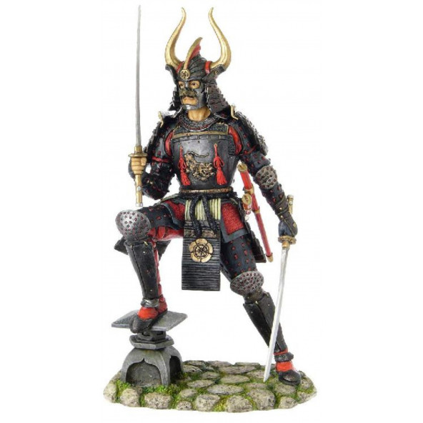 VERONESE BİBLOLAR-Uzakdoğu Figür-WISE SAMURAY-14x12x25,5 CM-JWU71594AA ürün görseli 1