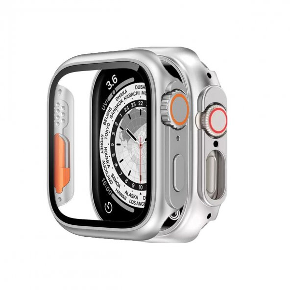 BİNANO APPLE WATCH 44MM ULTRA DÖNÜŞTÜRÜCÜ GÜMÜŞ KA ürün görseli 1