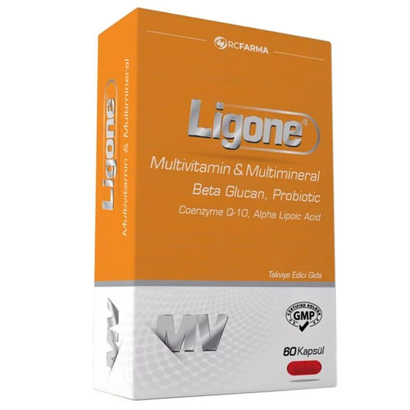 Ligone Beta-Glucan Probiotic Multivitamin 60 Tablet ürün görseli 1