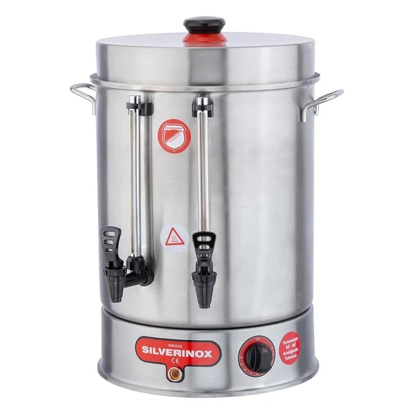 Işıkgaz Silver 120 Bardak Standart Çay Makinesi 12 Lt Çay Potu ürün görseli 1