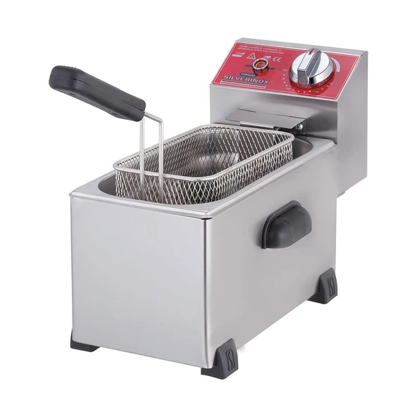 Işıkgaz Silver Endüstriyel 2000 W Tekli 3 Litre Elektrikli Fritöz ürün görseli 1