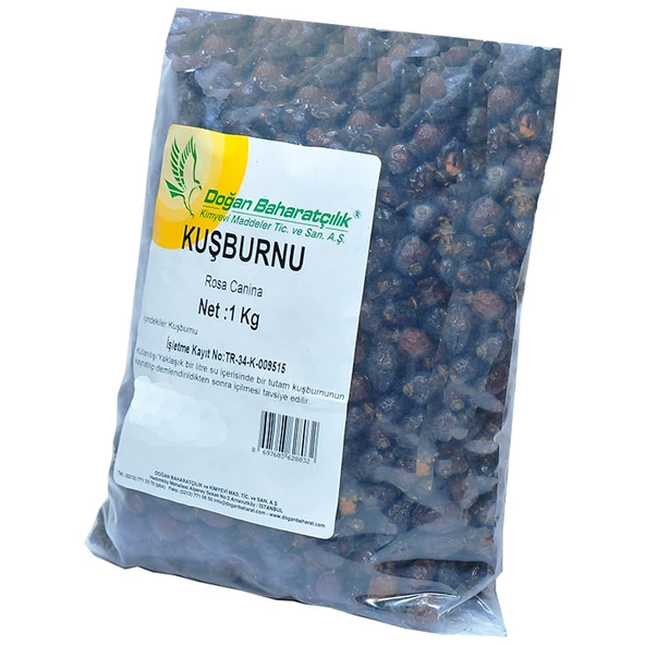 Doğan Kuşburnu Doğal Tane 1000 Gr Paket - Resim 6