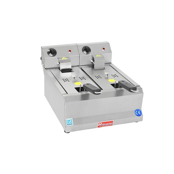 Himaksan  5000 Watt Çiftli 3+3 Lt Elektrikli Fritöz HMK-FE3+3 ürün görseli 1