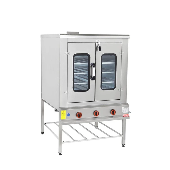 Himaksan  Çift Kapılı 100x100 Tüplü Pasta Börek Fırını ürün görseli 1