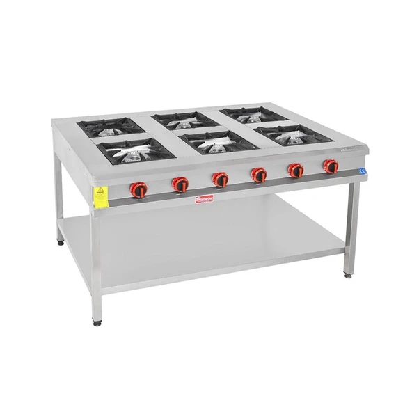 Himaksan  150 X 100 Cm Tüplü Taban Raflı 6 Gözlü Ocak ürün görseli 1