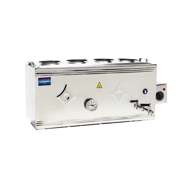 Mizan Gazlı + Elektrikli 60 Litre (304 Çelik) Üst Kazan ürün görseli 1