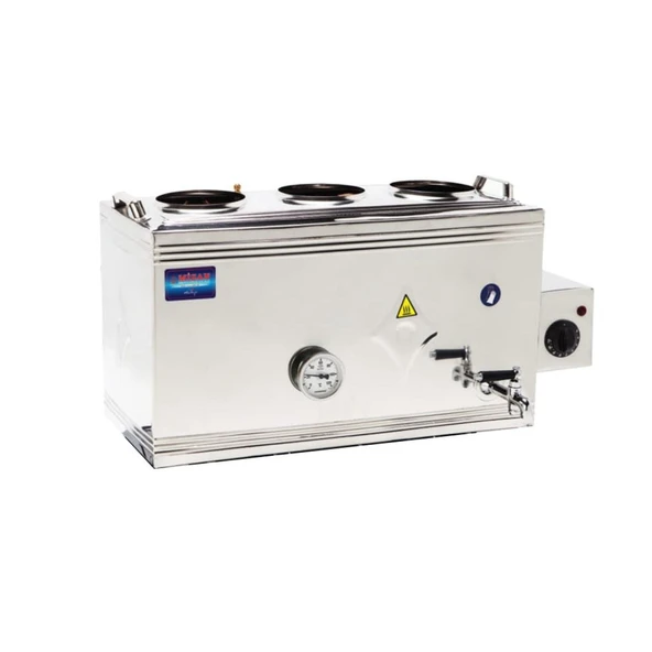 Mizan Gazlı + Elektrikli 40 Litre (430 Çelik) Üst Kazan ürün görseli 1