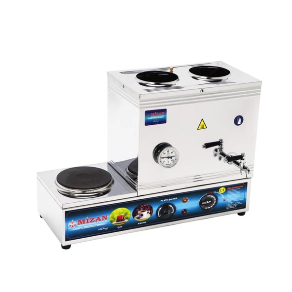 Mizan Elektrikli 30 Litre (304 Çelik) Çay Kazanı ürün görseli 1