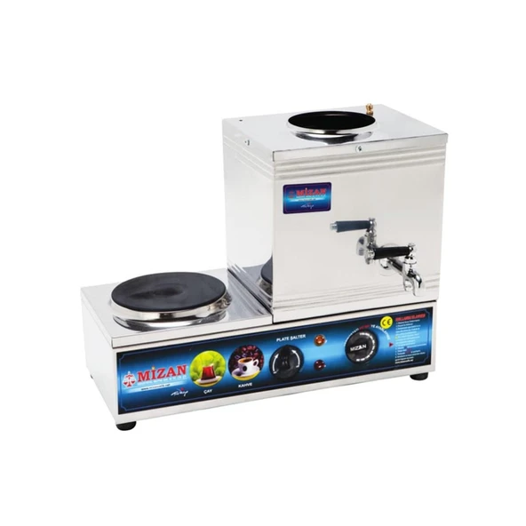Mizan Elektrikli 10 Litre (304 Çelik) Çay Kazanı ürün görseli 1