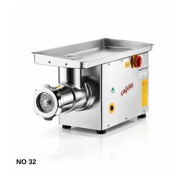 Çağdaş No 32 Sifero Çelik Kaplama Kıyma Makinesi 220V ürün görseli 1