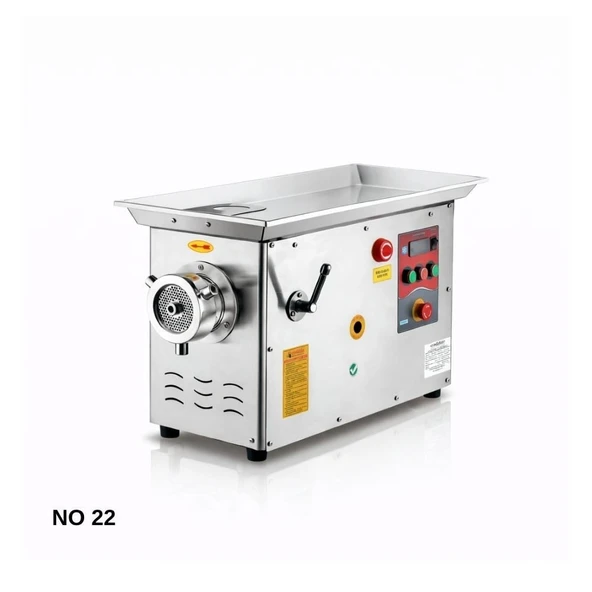 Çağdaş No 22 Sök Tak Kafa Soğutmalı Paslanmaz Kıyma Makinesi 220V ürün görseli 1