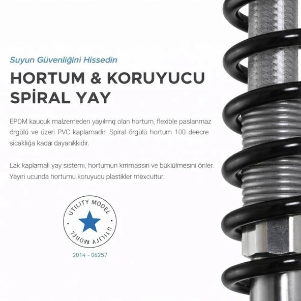 Cancan MT01 Tezgaha Monte Mutfak Bataryası - Resim 3