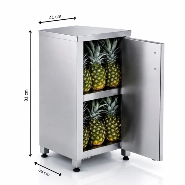 Cancan Ananas Soyma ve Dilimleme Makinesi Standı ürün görseli 1
