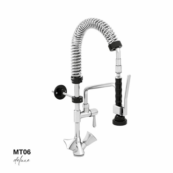 Cancan MT06 Deluxe Mini Boy Tezgaha Monte Ara Musluklu Mutfak Bataryası ürün görseli 1