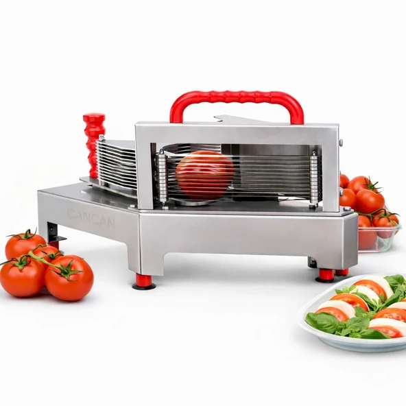 Cancan Profesyonel Domates ve Mozzarella Dilimleme Makinesi ürün görseli 1
