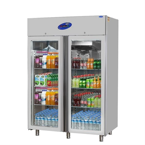 CSA Karacasan 1200 Lt Dik Tip Çift Kapılı Buzdolabı(304 Çelik) ürün görseli 1
