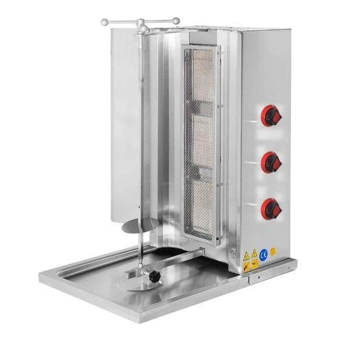 CSA Karacasan Tüplü 3 Radyanlı Döner Ocağı Makinesi ürün görseli 1