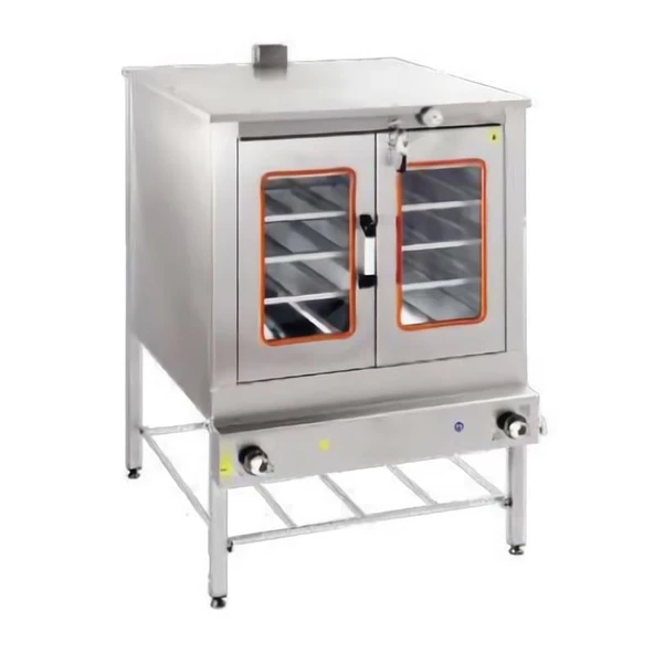CSA Karacasan Çift Kapılı 80x100 Cm Tüplü Pasta Börek Fırını ürün görseli 1