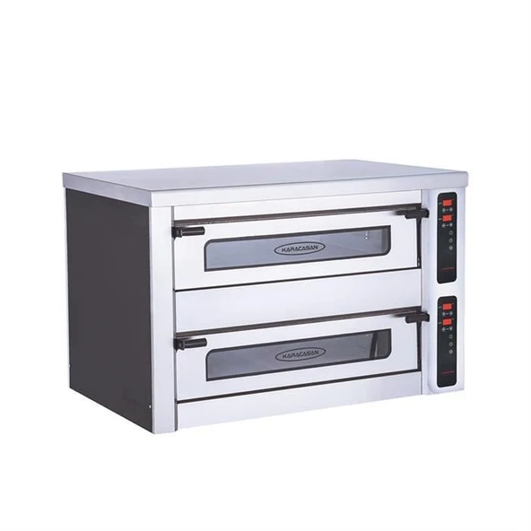 CSA Karacasan  Elektrikli Çift Katlı 12 Lİ Dijital Pizza Fırını ürün görseli 1