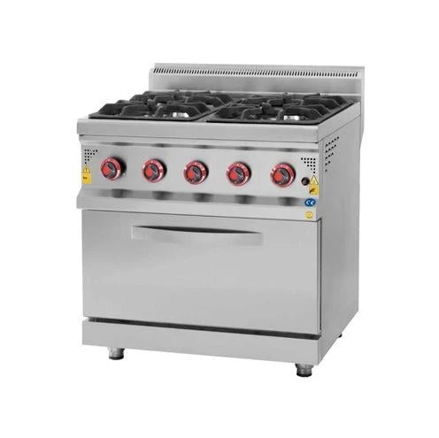 CSA Karacasan 700 Seri Doğalgazlı Dört Gözlü Kuzineli Ocak80x70x85Cm ürün görseli 1
