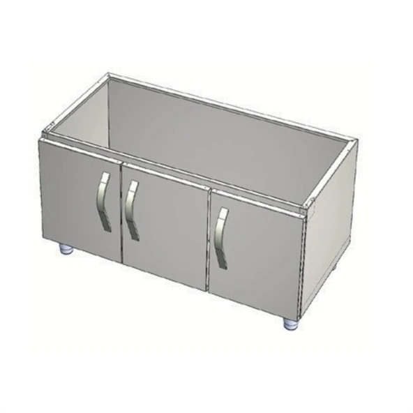 CSA Karacasan 120 cm 600 Seri Set Altı Dolap ürün görseli 1