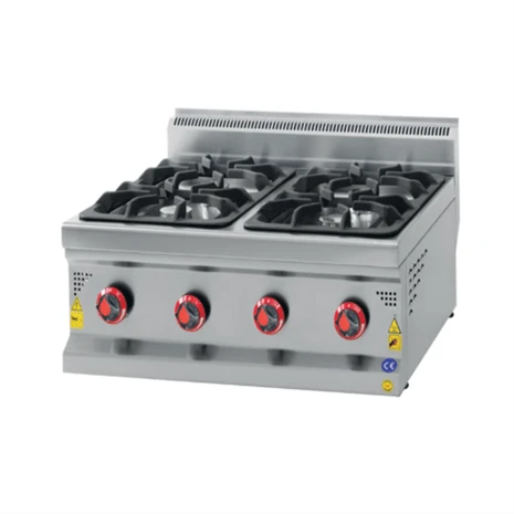 CSA Karacasan 80 cm 700 Seri Set Üstü 4 Gözlü Doğalgazlı Ocak ürün görseli 1