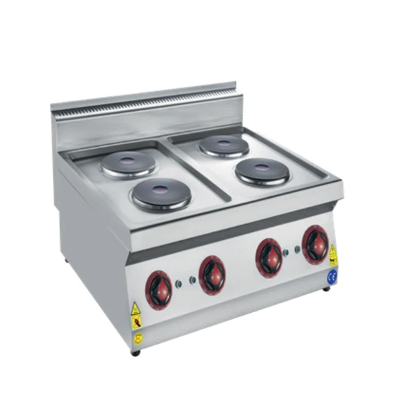 CSA Karacasan 80 cm 700 Seri Set Üstü Dört Gözlü Elektrikli Ocak ürün görseli 1