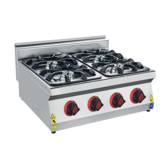 CSA Karacasan 80 cm 700 Seri Set Üstü Dört Gözlü Tüplü Ocak ürün görseli 1