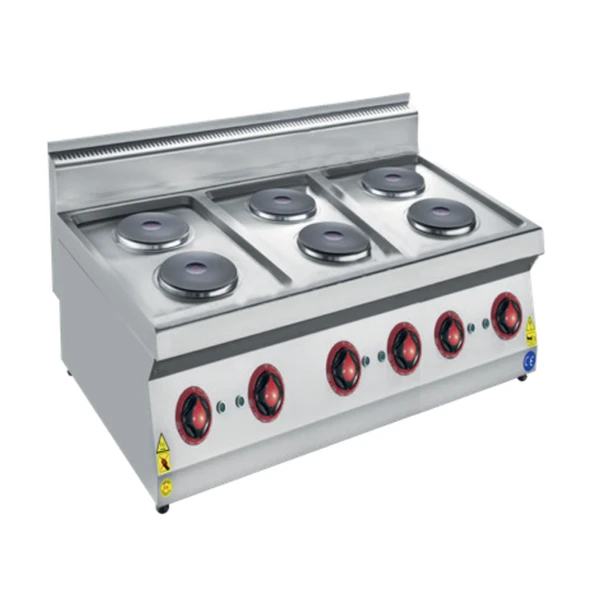 CSA Karacasan 120 cm 700 Seri Set Üstü Altı Gözlü Elektrikli Ocak ürün görseli 1