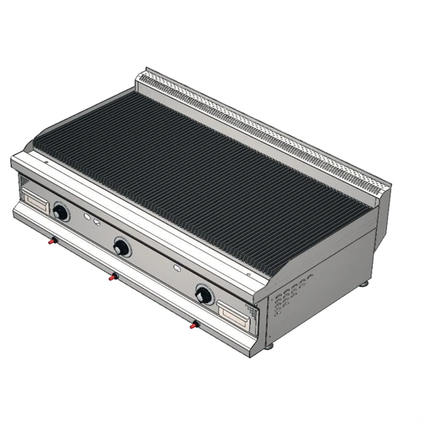 CSA Karacasan 900 Seri Set Üstü 120 cm Tüplü Lavataş Döküm Izgara 120x90x85Cm ürün görseli 1