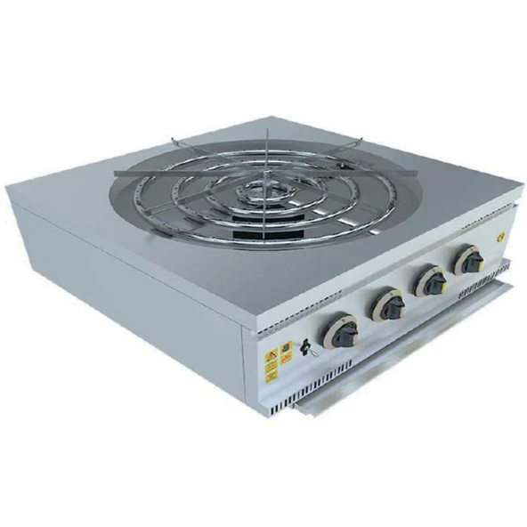 CSA Karacasan Set Üstü 70 cm Tek Gözlü Doğalgazlı Künefe Ve Börek Ocağı ürün görseli 1