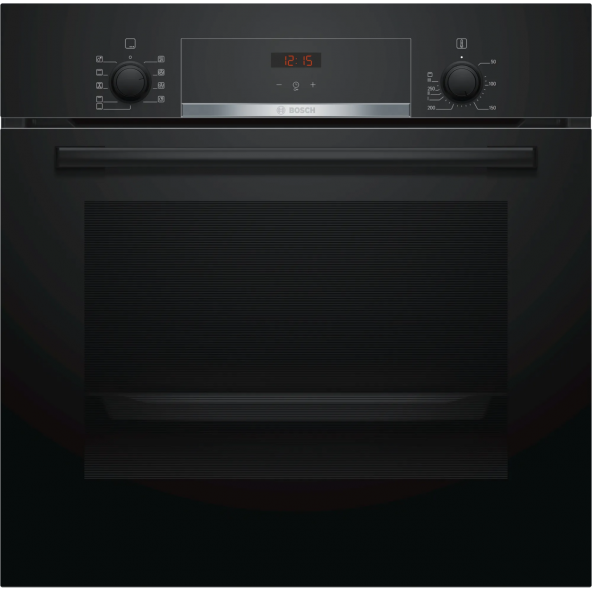 Bosch HBF534EB0T Siyah Ankastre Fırın ürün görseli 1
