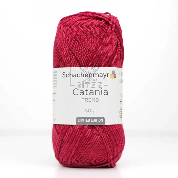 Catania El Örgü İpi / 50G / 300 Güzel Kırmızı ürün görseli 1