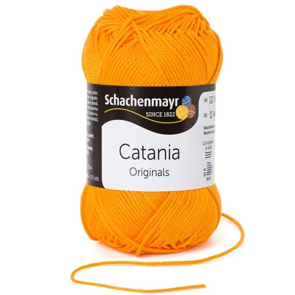 Catania El Örgü İpi / 50G / 411 Mango ürün görseli 1