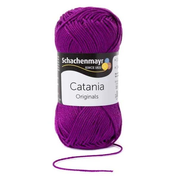 Catania El Örgü İpi / 50G / 282 Mürdüm ürün görseli 1