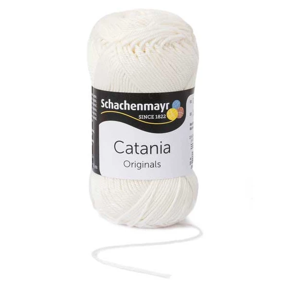 Catania El Örgü İpi / 50G / 105 Ekru ürün görseli 1