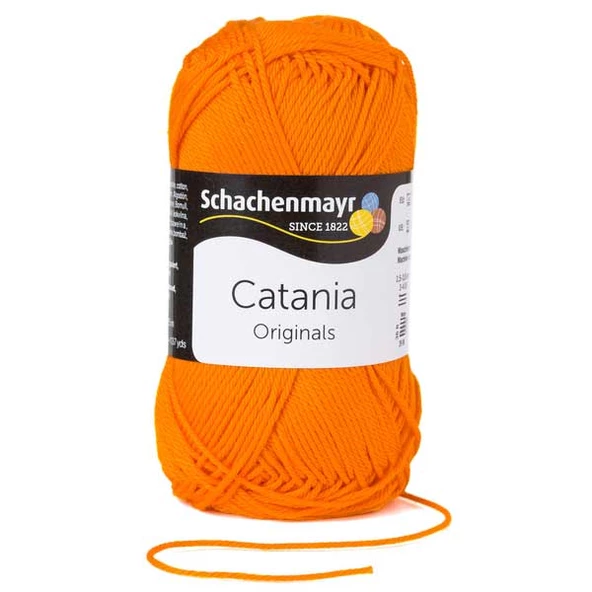 Catania El Örgü İpi / 50G / 281 Turuncu ürün görseli 1