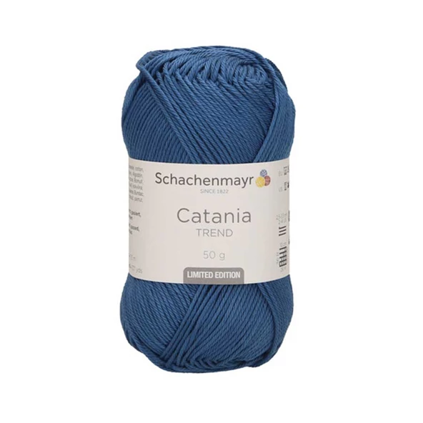 Catania El Örgü İpi / 50G / 302 Koyu Mavi ürün görseli 1