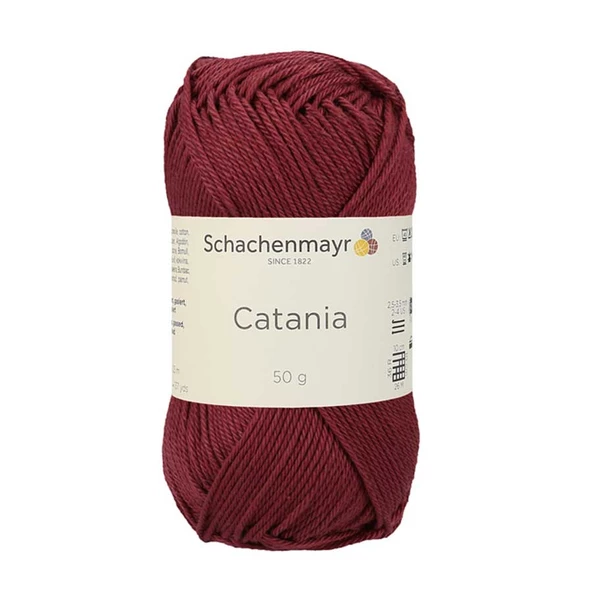 Catania El Örgü İpi / 50G / 425 Bordo ürün görseli 1