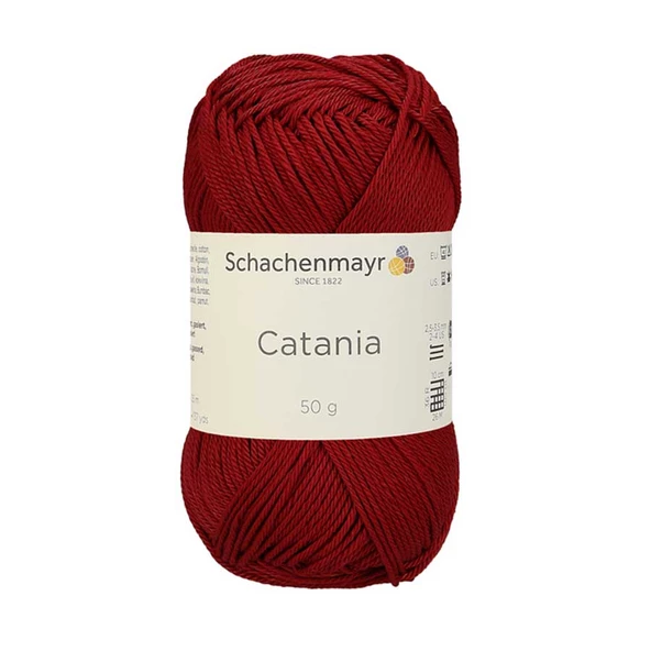 Catania El Örgü İpi / 50G / 424 Kiraz ürün görseli 1