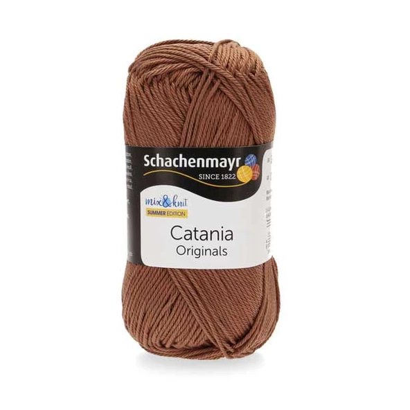 Catania El Örgü İpi / 50G / 438 Koyu Amber ürün görseli 1