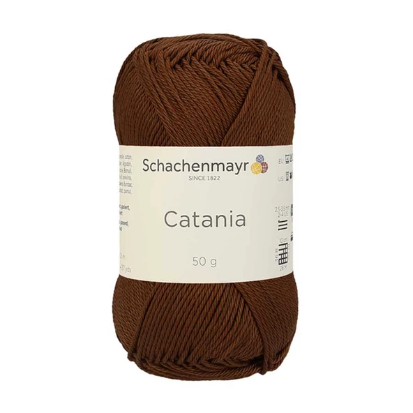 Catania El Örgü İpi / 50G / 157 Kestane ürün görseli 1