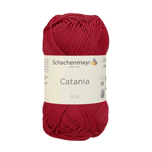 Catania El Örgü İpi / 50G / 258 Çilek ürün görseli 1