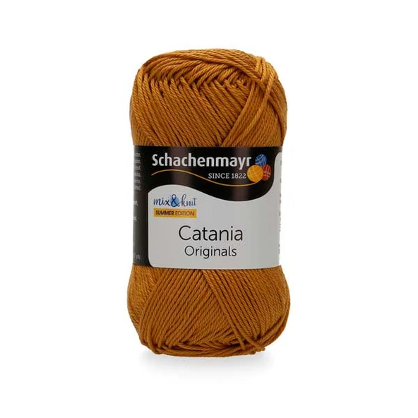 Catania El Örgü İpi / 50G / 431 Koyu Hardal ürün görseli 1