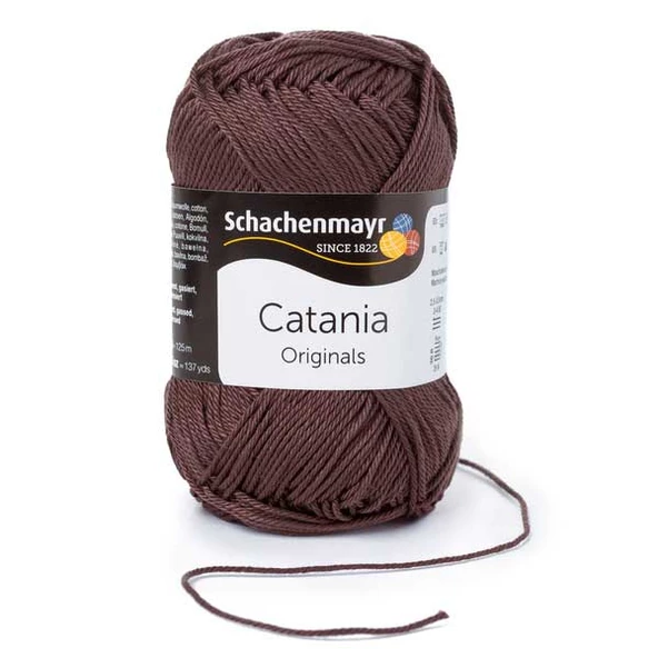 Catania El Örgü İpi / 50G / 415 Kahve ürün görseli 1