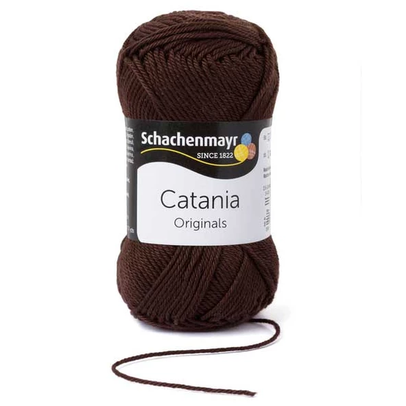Catania El Örgü İpi / 50G / 162 Orta Kahve ürün görseli 1