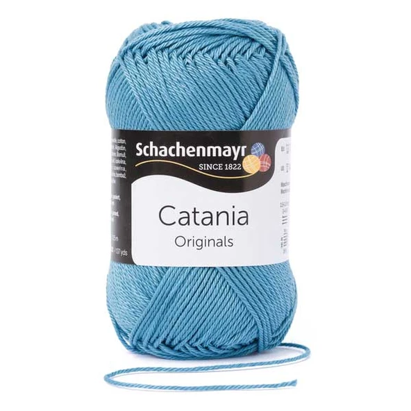 Catania El Örgü İpi / 50G / 380 Gök Mavi ürün görseli 1