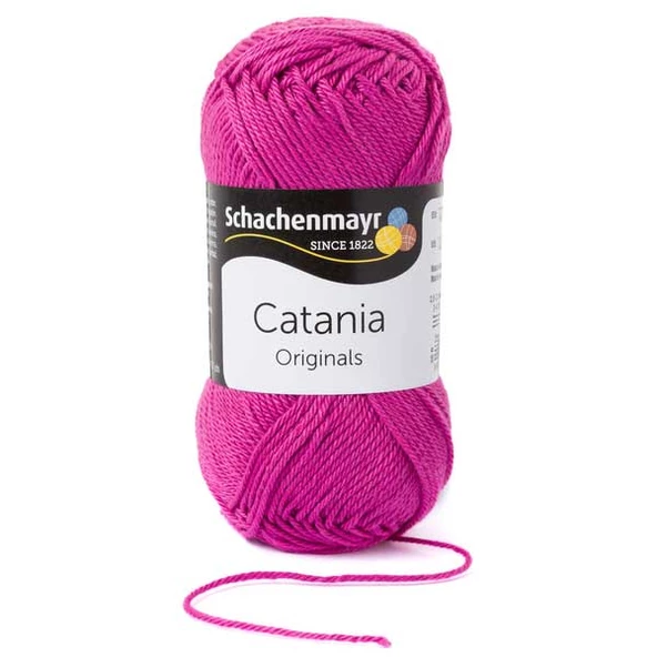 Catania El Örgü İpi / 50G / 251 Koyu Fuşya ürün görseli 1
