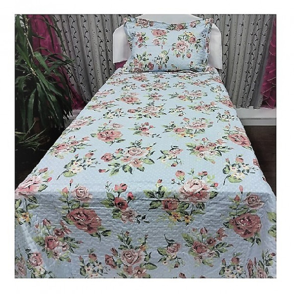 Taç Blossom Yatak Örtüsü Tek  Kişilik ürün görseli 1