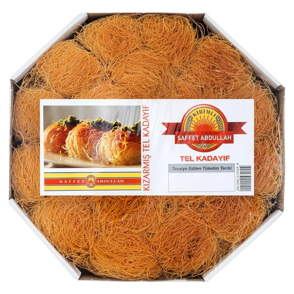 Saffet Abdullah Fincan Kadayıf 400 gr x 3 Paket ürün görseli 1